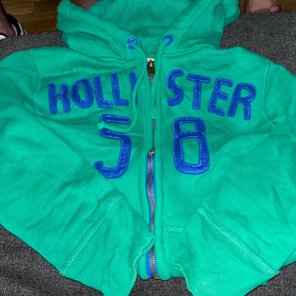 Hollister Green jacket